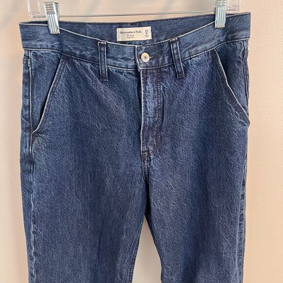 Abercrombie & Fitch The Loose High Rise Jeans Size 28 / 6 - Picture 2 of 9